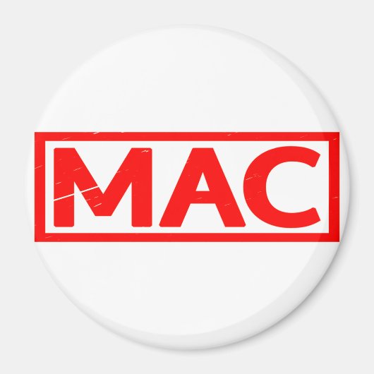 Mac切手 マグネット (正面)