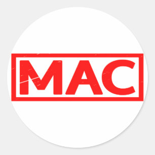 Mac切手 ラウンドシール
