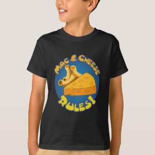 Mac及びチーズ規則のワイシャツ Tシャツ