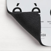 MAC特殊キャラクターショートカットマウスパッド マウスパッド (コーナー)