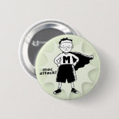 mac2 缶バッジ (正面&裏面)