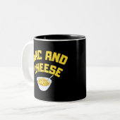 Mac・アンド・チーズ|マカロニ・アンド・チーズ ツートーンマグカップ (正面左)