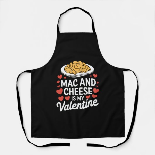 Mac&チーズバレンタインMacnチーズラバーギフト エプロン (正面)