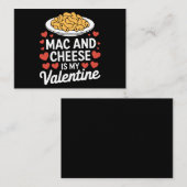 Mac&チーズバレンタインMacnチーズラバーギフト ノートカード (正面/裏面)