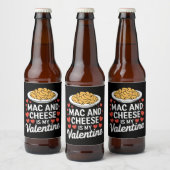 Mac&チーズバレンタインMacnチーズラバーギフト ビールラベル (ボトル)