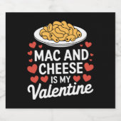 Mac&チーズバレンタインMacnチーズラバーギフト ビールラベル (シングルラベル)