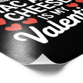 Mac&チーズバレンタインMacnチーズラバーギフト フォトプリント (角)