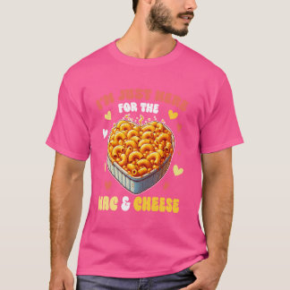 mac&チーズパスタのマカロニの為にここに来た tシャツ