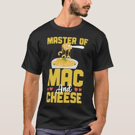Mac&チーズマスターMac&チーズ Tシャツ (正面)