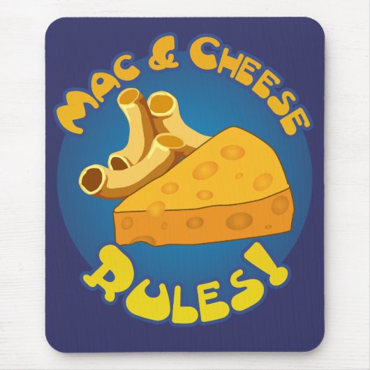 Mac&チーズルールマウスパッド マウスパッド (正面)