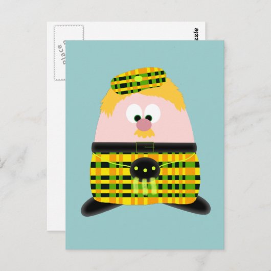 mac・ハギス氏 ポストカード (正面/裏面)