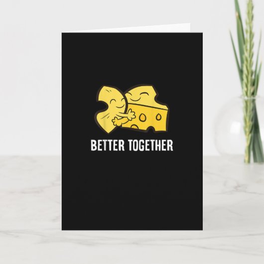 Mac And Cheese Better Together Fun Food Design  カード (正面)