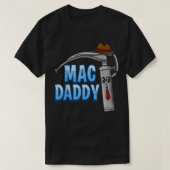 Mac Daddy Anesthesia Laryngoscope Humor  Tシャツ (デザイン正面)