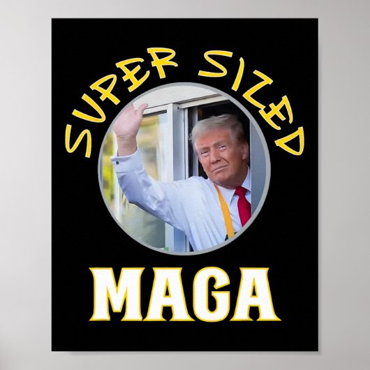 Mac Daddy Trump Vance 2024 Makes French Fries  ポスター (正面)