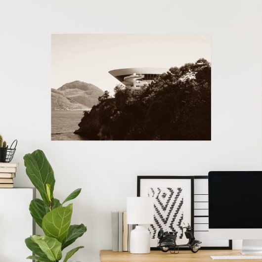 MAC vista lateral1 ポスター (ホームオフィス)