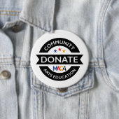 MACAが地域芸術教育を寄付 缶バッジ (インサイチュ)