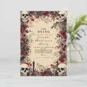 Macabre Candlelight Gothic Soirée 招待状 (スタンド正面)