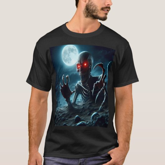 Macabre Resurrection Under the Full Moon Tシャツ (正面)