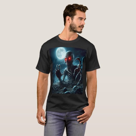 Macabre Resurrection Under the Full Moon Tシャツ (正面フル)