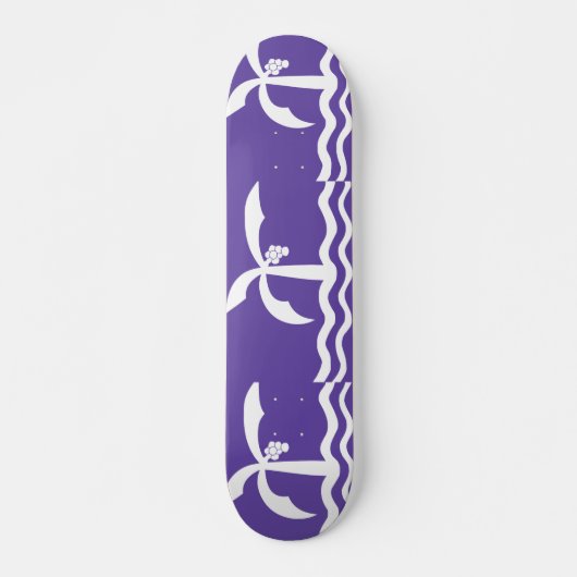 Macaeのブラジルの旗 スケートボード (正面)