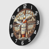 Macallan Highland Single Malt Whiskey inspired ラージ壁時計 (傾斜)