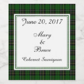 MacAlpineスコティ結婚ッシュワインラベル ワインラベル (シングルラベル)