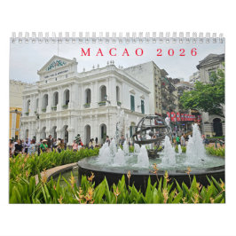 Macao 2026 calendar カレンダー