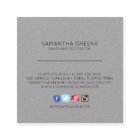 Macaronのクッキーの名刺