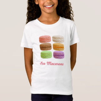 Macaronのクッキー- muti色のパステル tシャツ