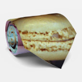 Macaronのマカロンのタイのネクタイのノベルティのデザートの食糧 ネクタイ (ロール)