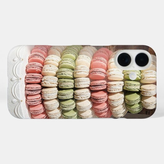 Macaron Tiered Pastry Case-Mate iPhoneケース (裏面 (横))