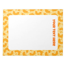 Macaroni and Cheese Pattern ノートパッド