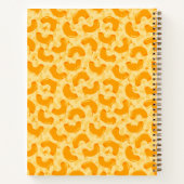 Macaroni and Cheese Pattern ノートブック (裏面)