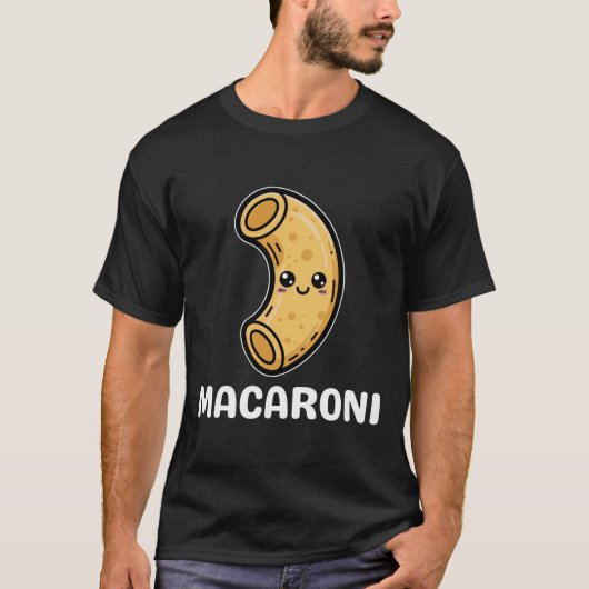 Macaroni Cheese Mac Kawaii Halloween Costume Coupl Tシャツ (正面)