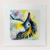 Macaroni Penguin 240624AREF136 - Watercolor ジグソーパズル (横)