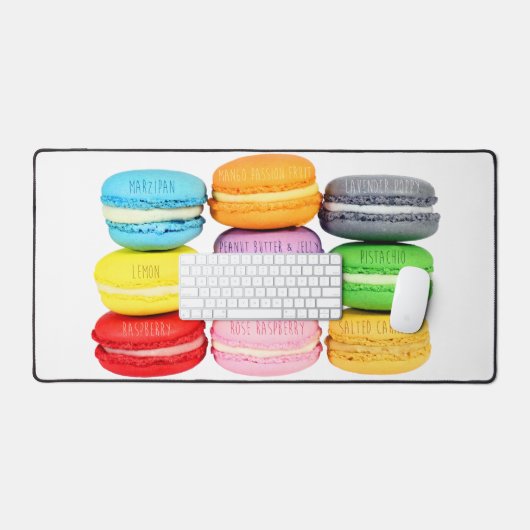 Macarons デスクマット (キーボード&マウス)