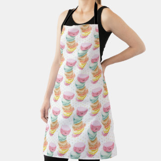 Macarons Dots All-Over Print Apron エプロン