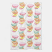 Macarons Dots Kitchen Towels キッチンタオル (縦)