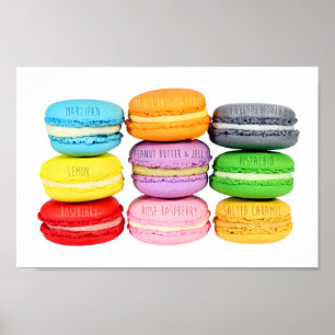 Macarons Poster ポスター