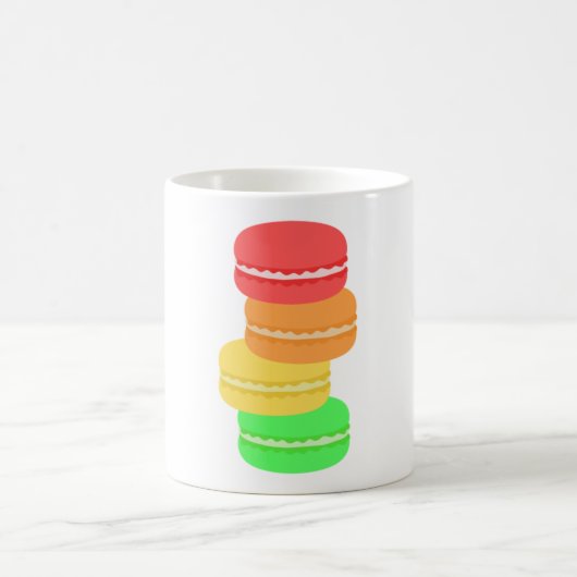 Macaroonのマグ コーヒーマグカップ (中央)