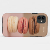 Macaroonsのカスタムなモノグラムのケース Case-Mate iPhoneケース (裏面(横))