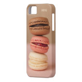Macaroonsのカスタムなモノグラムのケース Case-Mate iPhoneケース (裏面左)