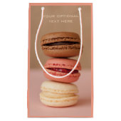 Macaroonsのカスタムのギフトバッグ スモールペーパーバッグ (正面)