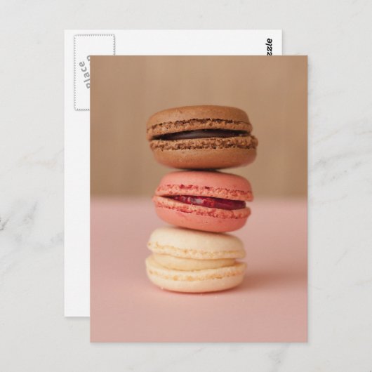 Macaroonsの郵便はがき ポストカード (正面/裏面)