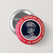 MacArthur -ボタン 缶バッジ (正面&裏面)