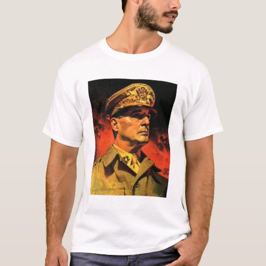 MacArthur -義務、名誉、国 Tシャツ (正面)