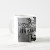 MacArthur Signing Japanese大将の降伏 コーヒーマグカップ (正面左)