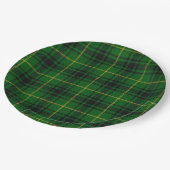 MacArthur Tartan ペーパープレート (アングル)