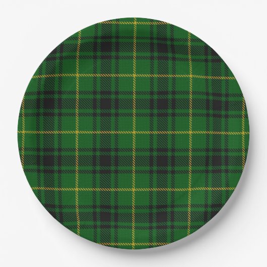 MacArthur Tartan ペーパープレート (正面)