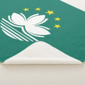 Macau Flag シェルパブランケット (3/4)
